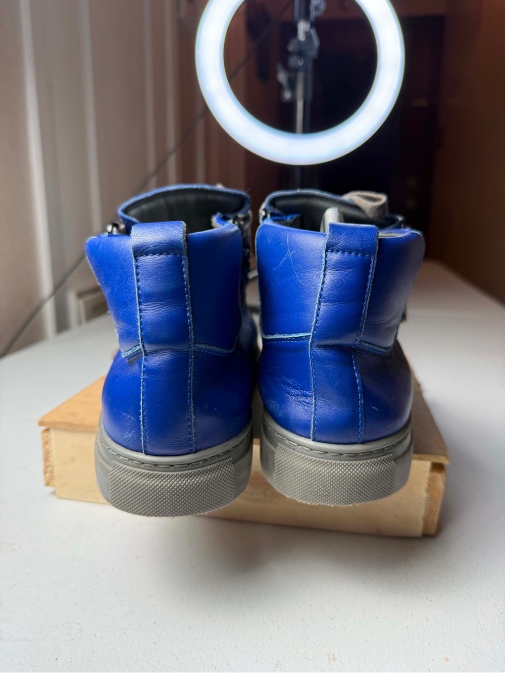 Balenciaga Electric Blue Arena Sneaker women Sz 39 /US 9 - Picture 9 of 12